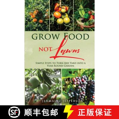 【3-4周达】Grow Food NOT Lawns [9798994773222]