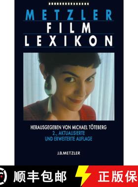 【3-4周达】Metzler Film Lexikon [9783476020680]