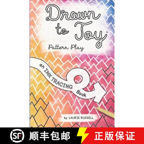 【3-4周达】Drawn to Joy: Pattern Play: An Ink Tracing Book [9798993020150]