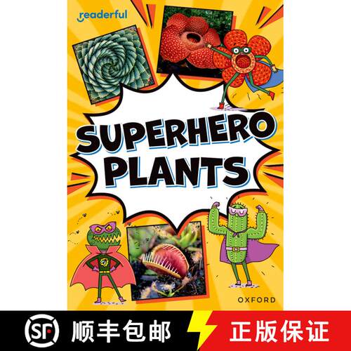【3-4周达】Readerful Rise: Oxford Reading Level 9: Superhero Plants [9781382043670]