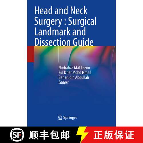 【3-4周达】Head and Neck Surgery : Surgical Landmark and Dissection Guide [9789811938566]