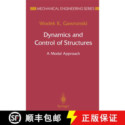 【3-4周达】精装 Dynamics and Control of Structures: A Modal Approach [9780387985275]