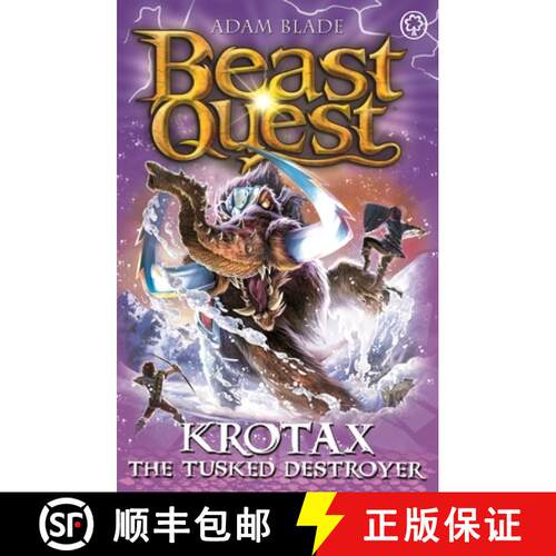 【3-4周达】Beast Quest: Krotax the Tusked Destroyer: Series 23 Book 2 [9781408343456]