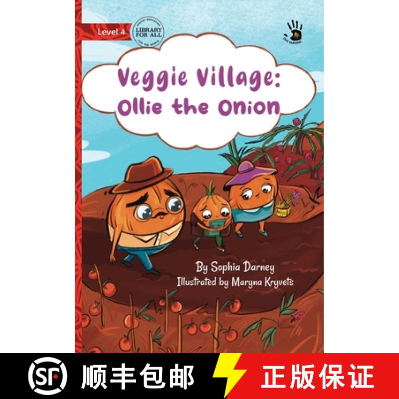 【3-4周达】Veggie Village: Ollie the Onion - Our Yarning [9781923207288]