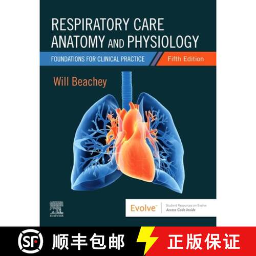 【3-4周达】Respiratory Care Anatomy and Physiology: Foundations for Clinical Practice [9780323757034]