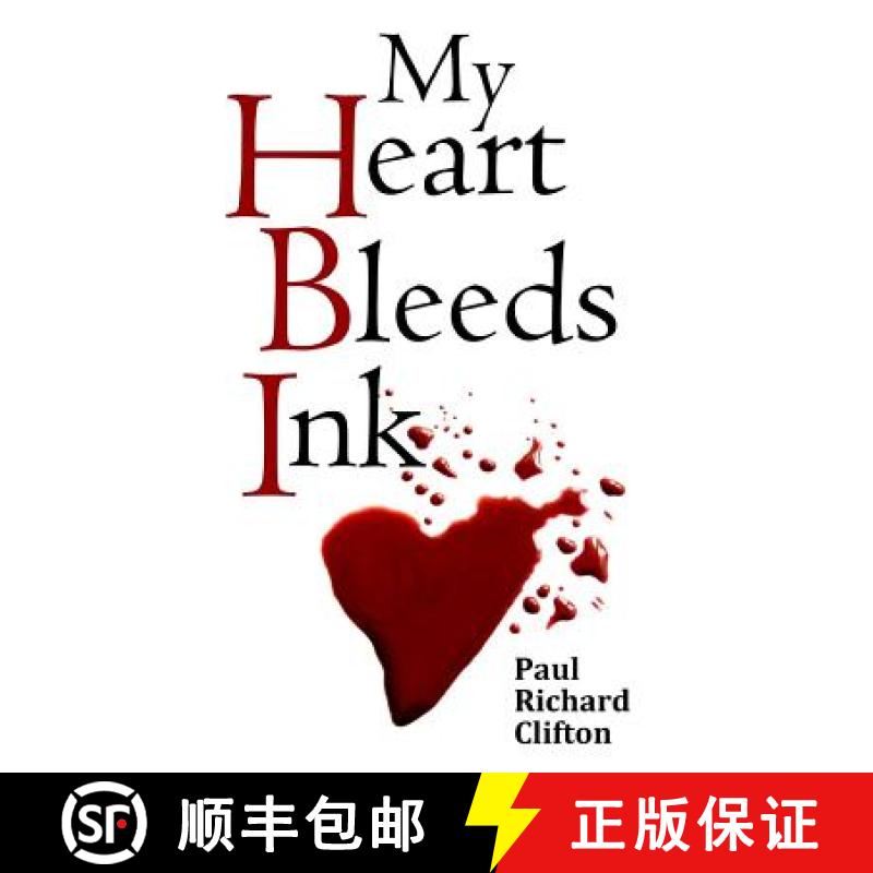【3-4周达】My Heart Bleeds Ink [9781326634629]