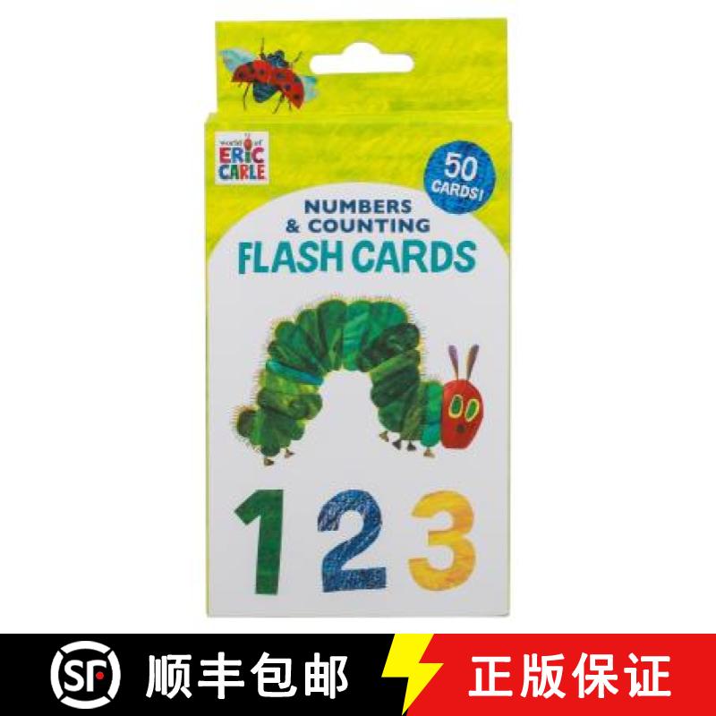 World of Eric Carle (Tm) Numbers & Counting Flash Cards: (Learning to Count Cards, Math Flash Cards f... [9781452174990] - 封面