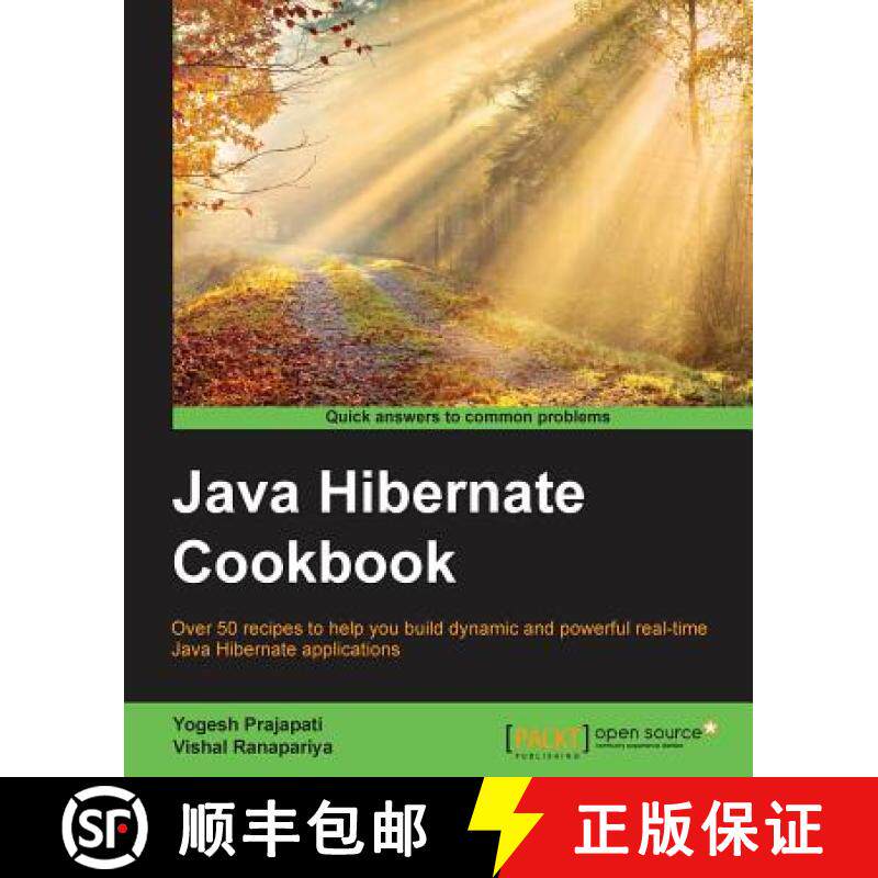 预订 Java Hibernate Cookbook [9781784391904]