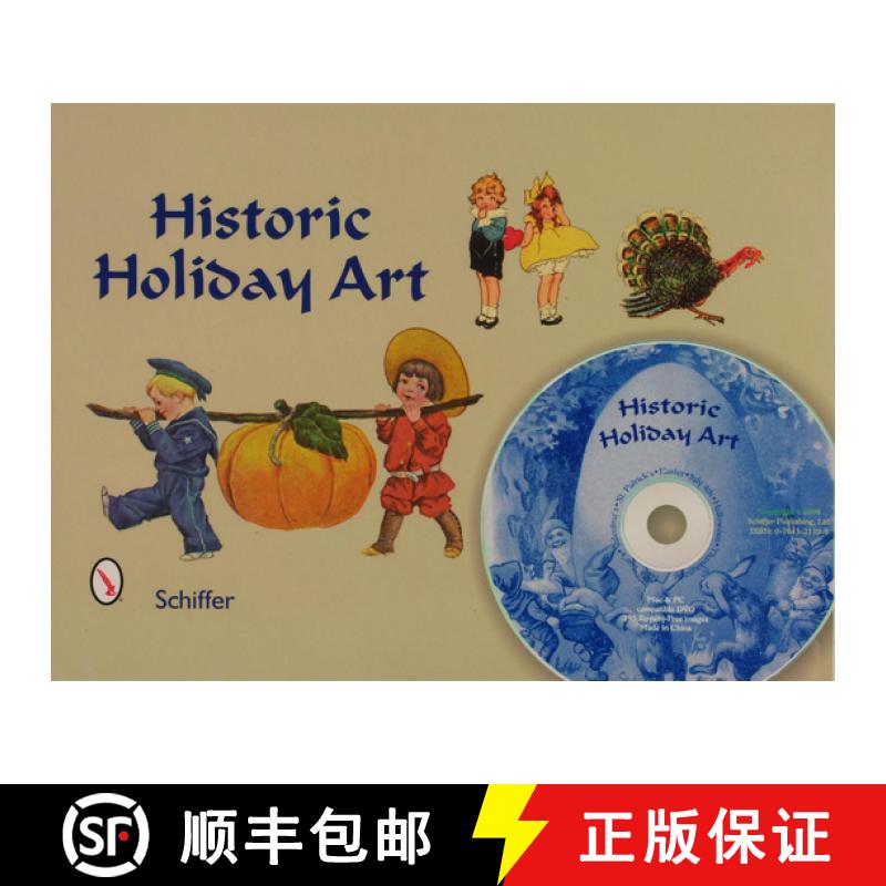 【4周达】Historic Holiday Art: With 295 Royalty-free Images on Cd: New Year, Valentines, St. Patrick'... [9780764321191]