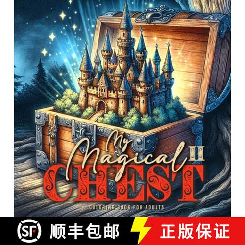 【3-4周达】My magical Chest Coloring Book for Adults 2: Wonderland Magical Coloring Book | Whimsical ... [9783759807755]