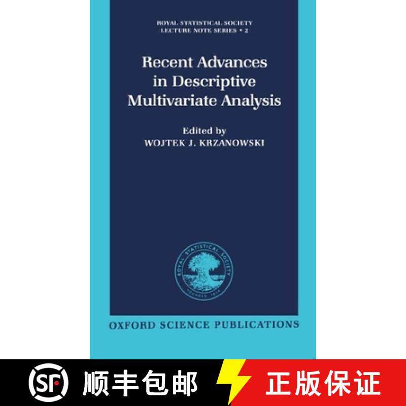 【3-4周达】Recent Advances in Descriptive Multivariate Analysis [9780198522850]
