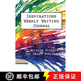 Writing Prompts Stories Inspirations Short 4周达 9781948492478 Weekly for Journal