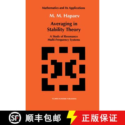 【3-4周达】Averaging in Stability Theory: A Study of Resonance Multi-Frequency Systems (Softcover rep... [9789401051682]