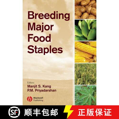 【3-4周达】精装 Breeding Major Food Staples [Wiley农业] [9780813818351]