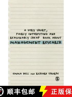 【3-4周达】A Very Short, Fairly Interesting and Reasonably Cheap Book about Management Research [9781446201626]