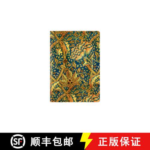 【3-4周达】Morris Windrush (William Morris) A6 Dot-Grid Cahier [9781408763032]