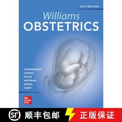 【3-4周达】精装 Williams Obstetrics, Twenty-Sixth Edition [9781260462739]