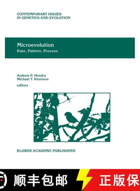 【3-4周达】Microevolution Rate, Pattern, Process [9789401038898]