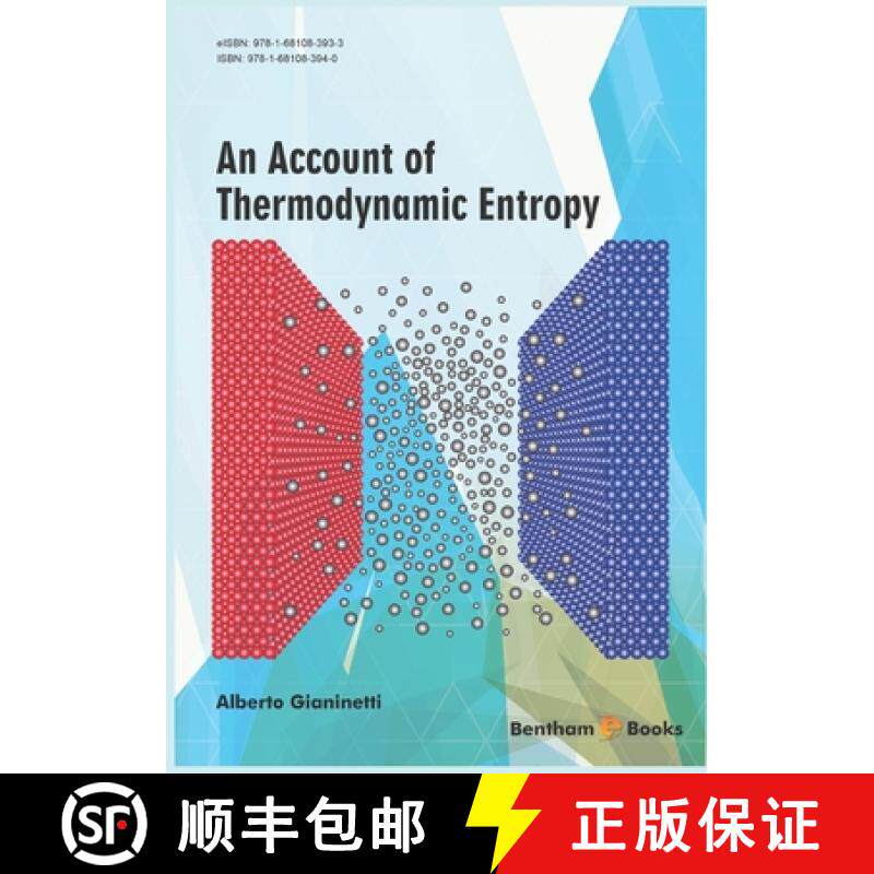 预订 Account of Thermodynamic Entropy [9781681083940]