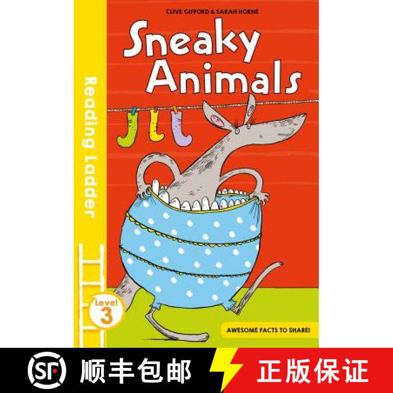 【3-4周达】Sneaky Animals (Reading Ladder Level 3) [9781405284943]