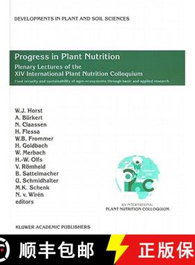 【3-4周达】Progress in Plant Nutrition: Plenary Lectures of the XIV International Plant Nutrition Col... [9789048161911]