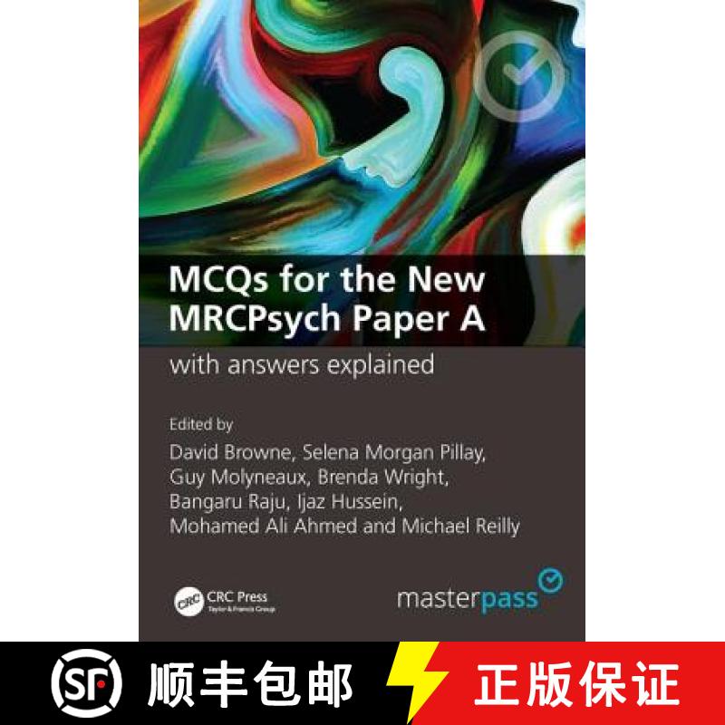 【3-4周达】MCQs for the New MRCPsych Paper A with Answers Explained: with answers explained [9781846190094]
