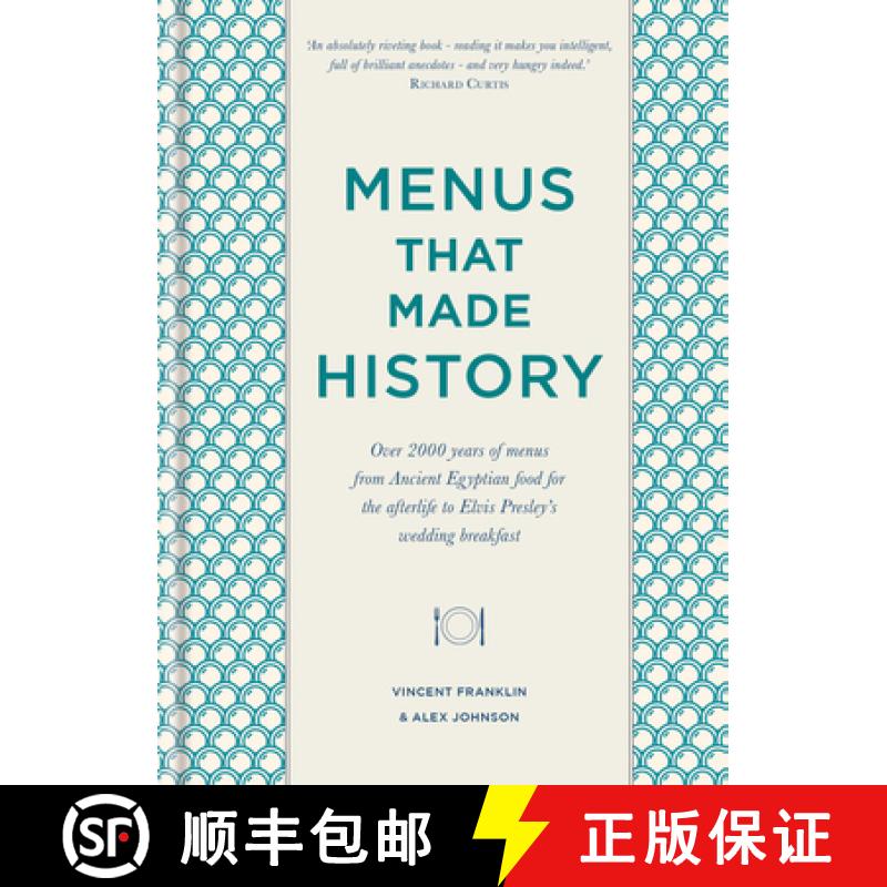 【3-4周达】Menus that Made History: Over 2000 years of menus from Ancient Egyptian food for the after... [9780857835284]