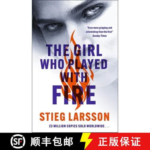 【3-4周达】The Girl Who Played With Fire : the hair-raising sequel to The Girl With The Dragon Tattoo [9781529432404]