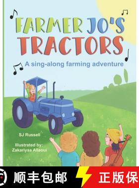 【3-4周达】Farmer Jo's Tractors: A sing-along farming adventure [9781915922700]