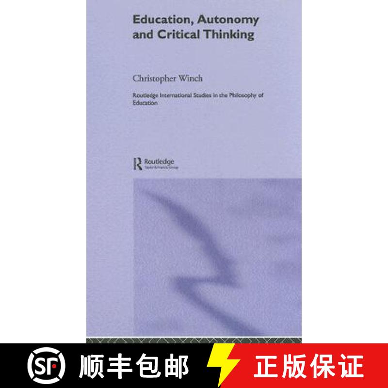 【3-4周达】Education, Autonomy and Critical Thinking [9780415322379]