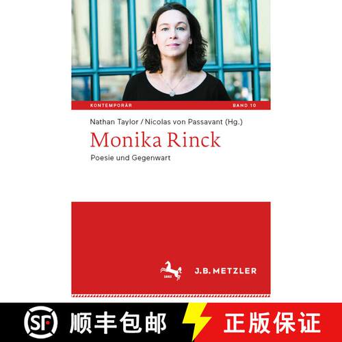【3-4周达】Monika Rinck : Poesie und Gegenwart (1. Aufl. 2023) [9783662648971]