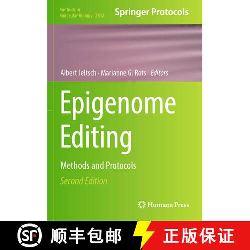 【3-4周达】Epigenome Editing: Methods and Protocols (Second Edition 2024) [9781071640531]