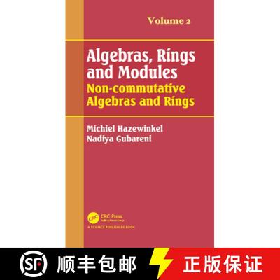 【3-4周达】Algebras, Rings and Modules, Volume 2: Non-Commutative Algebras and Rings [9781138035829]