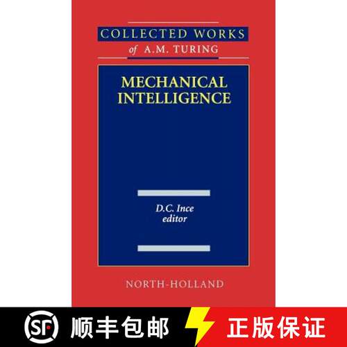 【3-4周达】精装 Mechanical Intelligence (Volume 1) (Collected Works of A.M. Turing） [9780444880581]