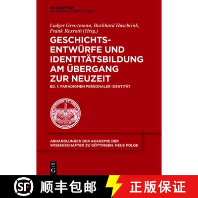 【3-4周达】精装 Paradigmen personaler Identität [9783110496987]