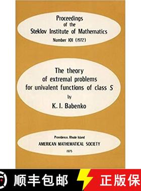 现货 The Theory of Extremal Problems for Univalent Functions of Class S [9780821830017]