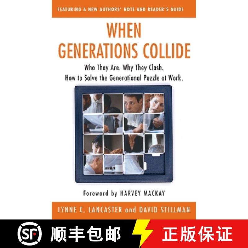 【3-4周达】When Generations Collide: Who They Are. Why They Clash. How to Solve the Generational Puzz... [9780066621074]