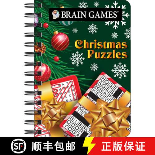 【3-4周达】Brain Games - To Go - Christmas Puzzles: 200+ Holiday Puzzles Word Searches, Crosswords, M... [9798897461332]