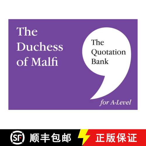【3-4周达】Quotation Bank: The Duchess of Malfi [9781739608019]