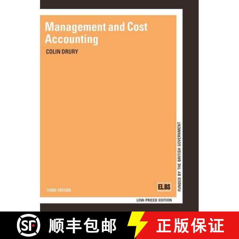 【3-4周达】MANAGEMENT AND COST ACCOUNTING [9780412463907]