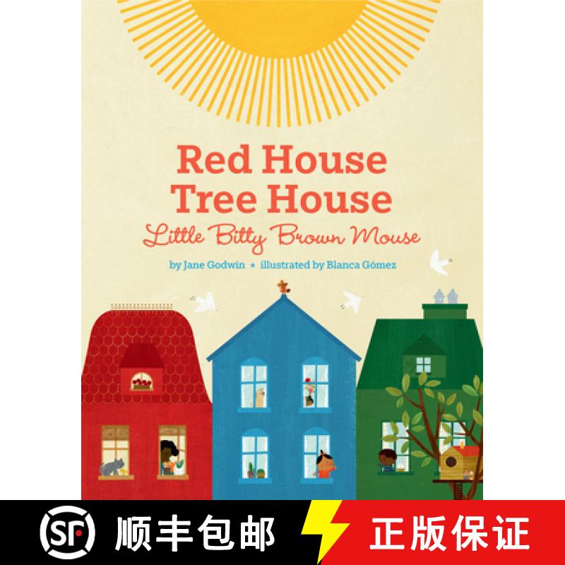 【3-4周达】Red House, Tree House, Little Bitty Brown Mouse [9780525553816]