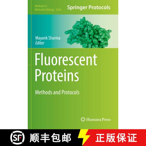 【3-4周达】Fluorescent Proteins : Methods and Protocols [9781071626696]