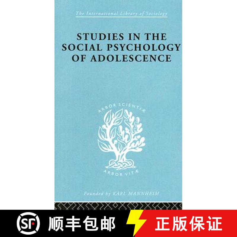 【3-4周达】Studies in the Social Psychology of Adolescence [9780415176699]
