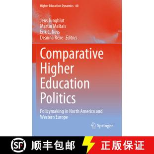 Comparative America Western 9783031258695 Education Europe Politics Higher North Policymaking 4周達 and