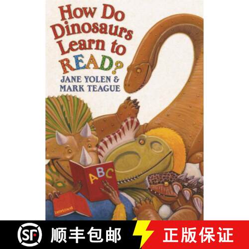 【3-4周达】How Do Dinosaurs Learn to Read? [9798855148619]