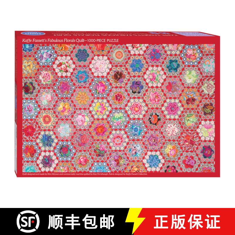 【2-3周达】Kaffe Fassett's Fabulous Florals Quilt Jigsaw Puzzle for Adults: 1000 Pieces, Dimensions 2... [9781644031865]