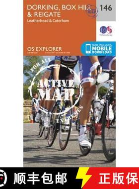 【3-4周达】Dorking, Box Hill and Reigate [9780319470183]