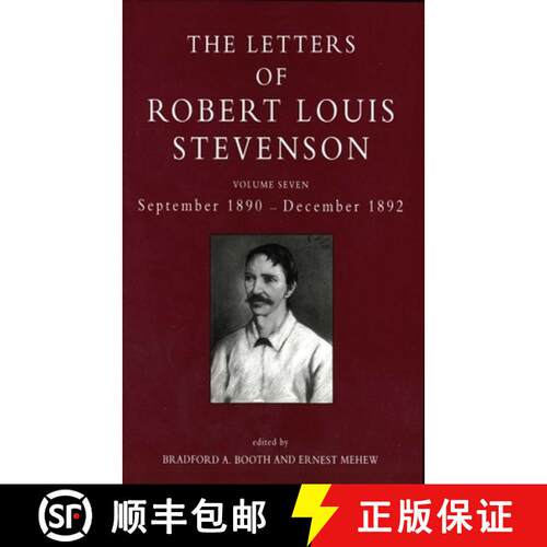 【3-4周达】精装 Letters of Robert Louis Stevenson: Volume Seven: September 1980 - December 1892 - The... [9780300062137]