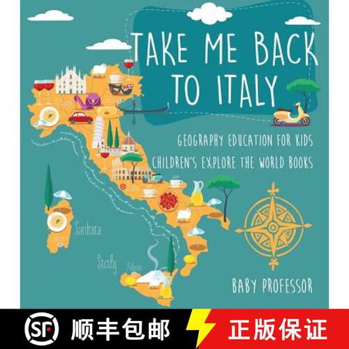 【3-4周达】Take Me Back to Italy - Geography Education for Kids | Children's Explore the World Books [9781541915848]