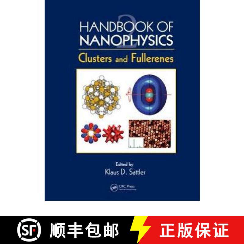 【3-4周达】精装 Handbook of Nanophysics: Clusters and Fullerenes [9781420075540]